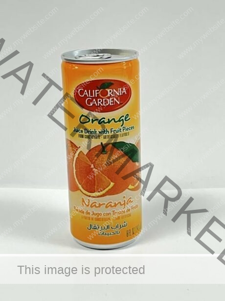 California Garden Orange Juice Pulp 240 ml
