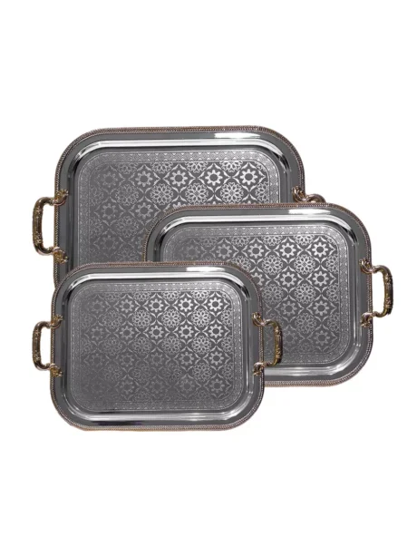 GOLDEN Tray 3 PC SET