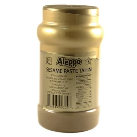 ALEPPO Tahini 16 oz PET JAR