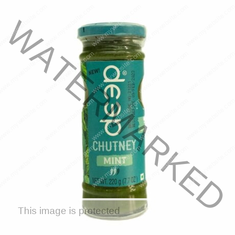 DEEP Mint Chutney 7.7 oz