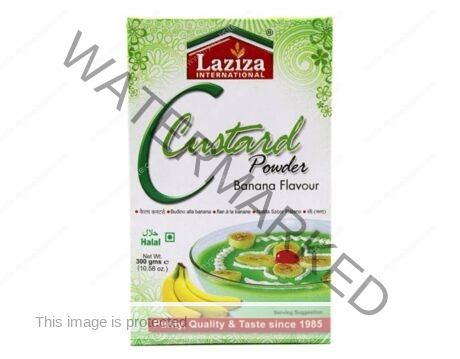 LAZIZA Custard Powder BANANA 300 gm