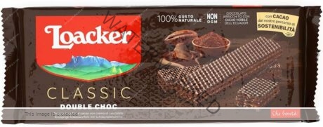 LOACKER Classic Double Chocolate Wafer 175 gm