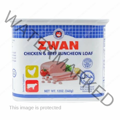 ZWAN Chicken & Beef Luncheon Meat 12 oz