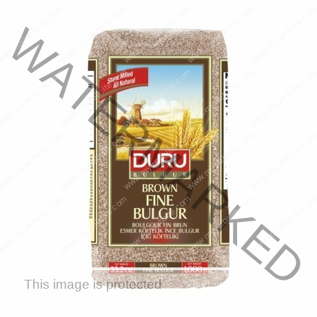 DURU Brown Fine Bulgur 1 KG