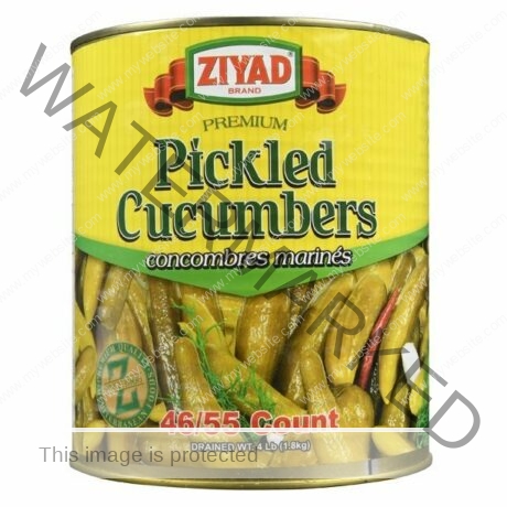 ZIYAD Pickled Cucumbers 4 LB Can