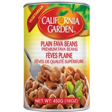 California Garden Fava Beans Plain Recipe 16 oz