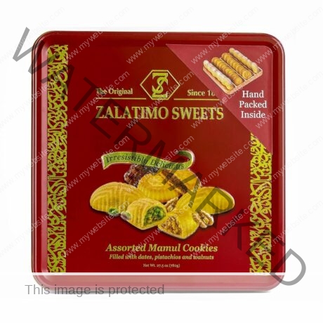 ZALATIMO Assorted Mamoul 780 gm (SQ. TIN)