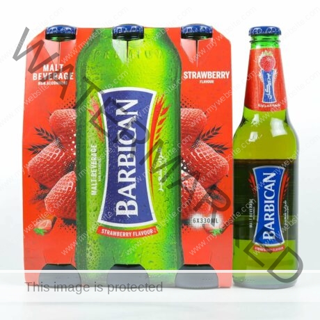 BARBICAN CASE 6 Pack Strawberry 11.1 fl oz