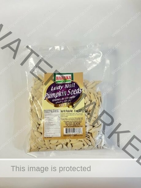 BARAKA Lady Nail Pumpkin Seeds 8 oz