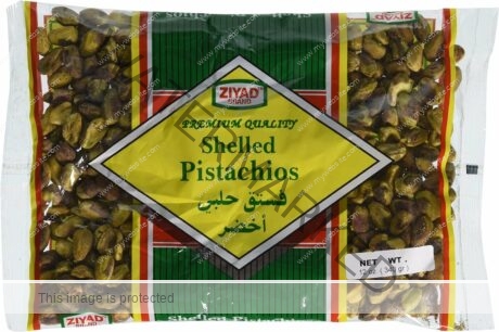 ZIYAD Shelled Pistachio Nuts 12 oz