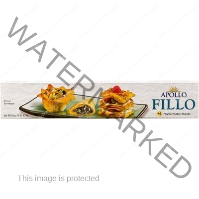 APOLLO Phyllo Pastry Sheets # 4 1 LB