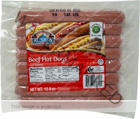 AL SAFA Beef Hot Dogs 12.6 oz