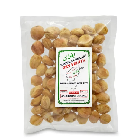 AAHU BARAHA Apricot W/Pit 1/2 LB