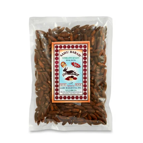 AAHU BARAH Pine Nuts W/Shell 1 LB