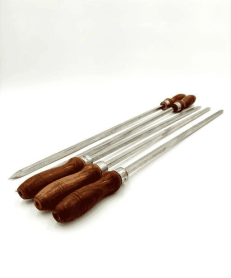 Three Rivers BBQ Skewers stainless steel W / Handle