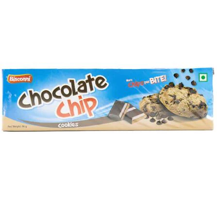 BISCONNI Chocolate Chips Cookies 96 gm