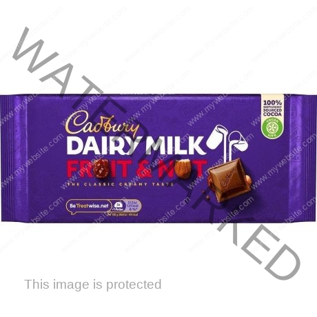 CADBURY Dairy Milk Fruit & Nut