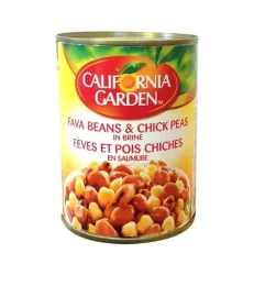 California Garden Fava Beans Chickpeas Recipe 16 oz