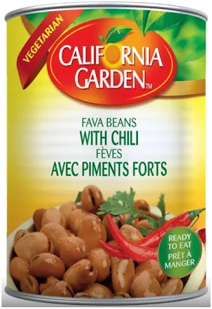 California Garden Fava Beans Chili Recipe 16 oz
