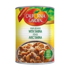 California Garden Fava Bean With Tahina 16 oz