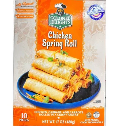 COLONEL KABAB Chicken Spring Roll 480 gm