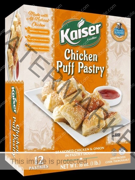 COLONEL KABAB Chicken Puff Pastry 454 gm