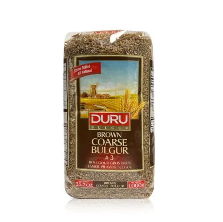 DURU Brown Coarse Bulgur # 3 1 KG