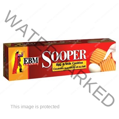 EBM Sooper Egg & Milk  Biscuits 112 gm