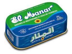 EL MANAR Sardines in Vegetable oil 125 gr