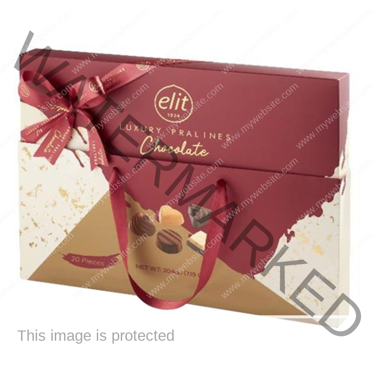 ELIT Luxury Assorted Pralines Chocolate W : Bag 7.2 oz
