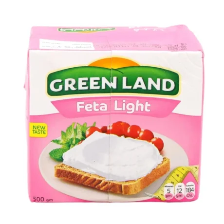 GREENLAND Feta Cheese Light 500 gm