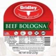 GRIDLEY Beef Bolonga Cooked 8 oz