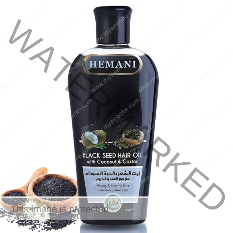 HEMANI Hair Oil BlackSeed 200 ml