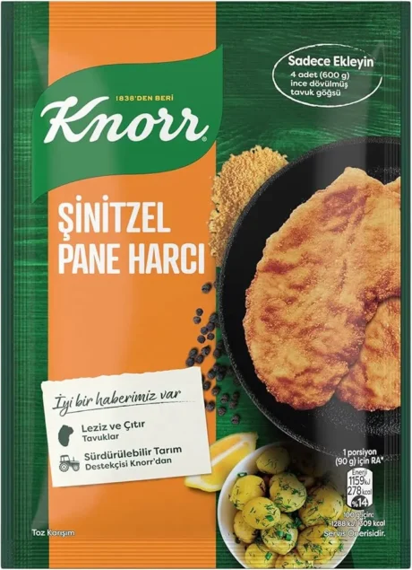 KNORR Crispy Pane Mix 90 g / Sinitsel Harci 90 gm