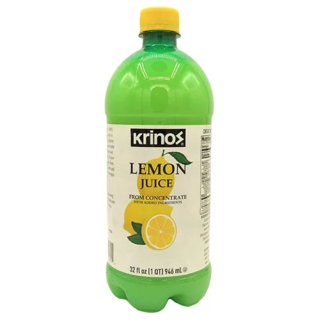 KRINOS Lemon Juice 32 oz