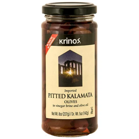 KRINOS Pitted Kalamata Olives 8 oz