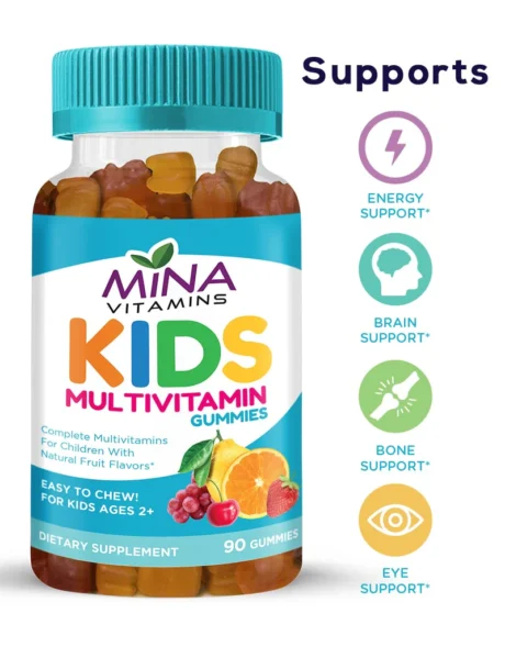 MINA Halal Gummies Kids 90 ct