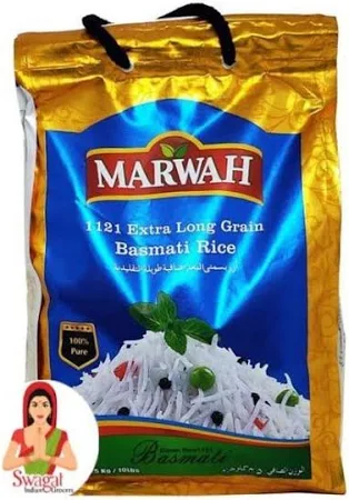 MARWAH Basmati Extra Long Rice 10 LB