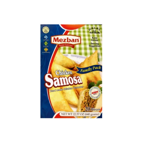 MEZBAN Chicken Samosa FP 640 gm 20 PCS