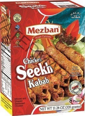 MEZBAN Chicken Seekh Kabab 8 PCS 280 gm