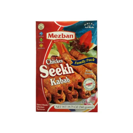 MEZBAN Chicken Seekh Kabab FP 16 PCS