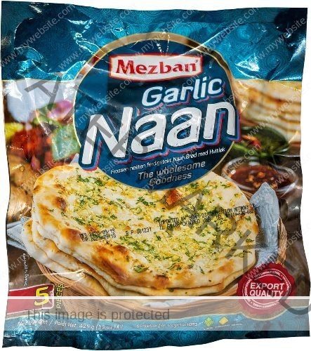 MEZBAN Garlic Naan 5 PCS