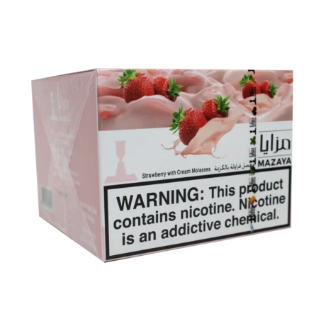 MAZAYA Strawberry W / Cream 250 gm