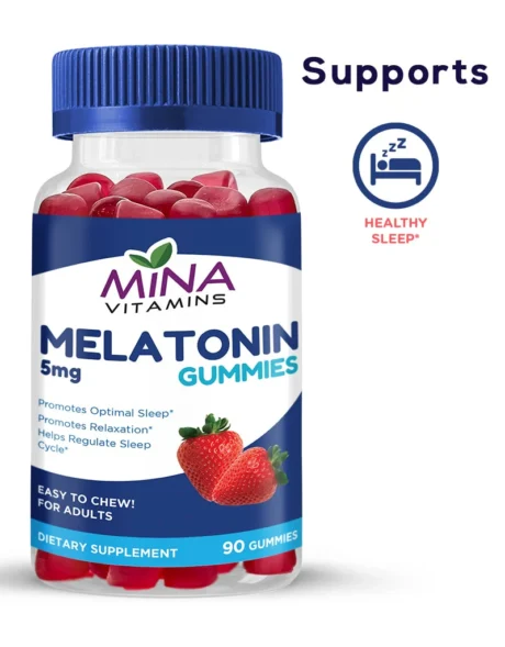 MINA Halal Vitamins Melatonin 90 CT