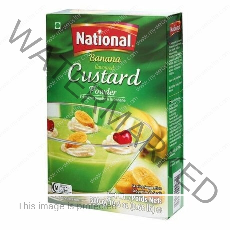 NATIONAL Custard Powder BANANA 300 gm