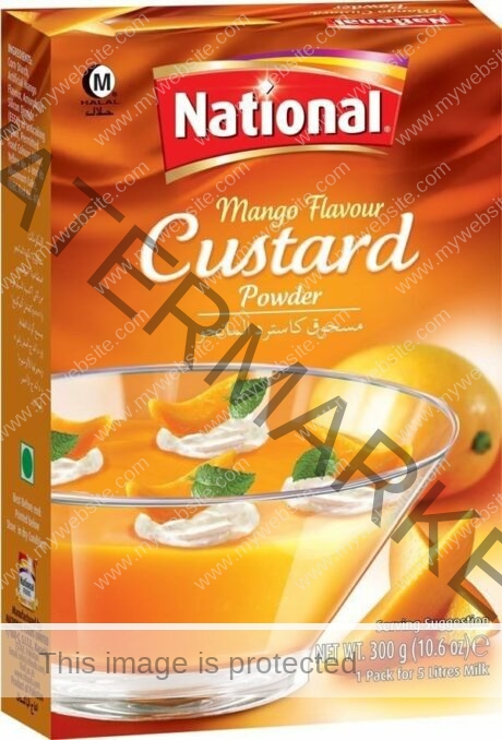 NATIONAL Custard Powder MANGO 300 gm