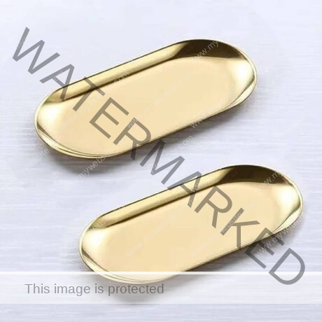 NIJAB Golden Tray