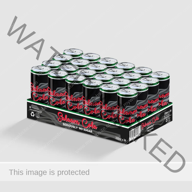 SALAAM COLA No Sugar CASE 330 ml x 24