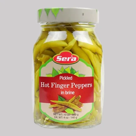 SERA Hot Finger Peppers 640 g