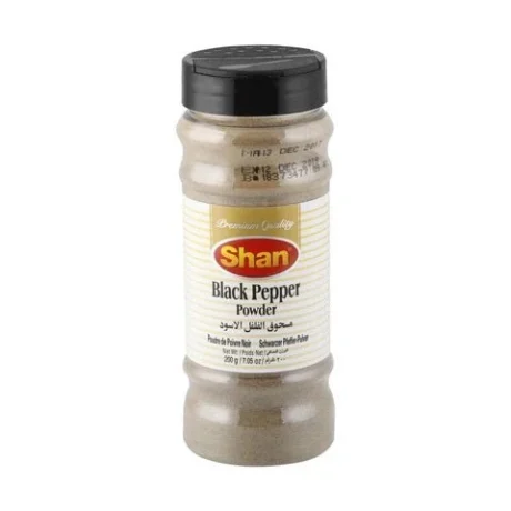 SHAN Black Pepper Powder 200 gm pet bottle